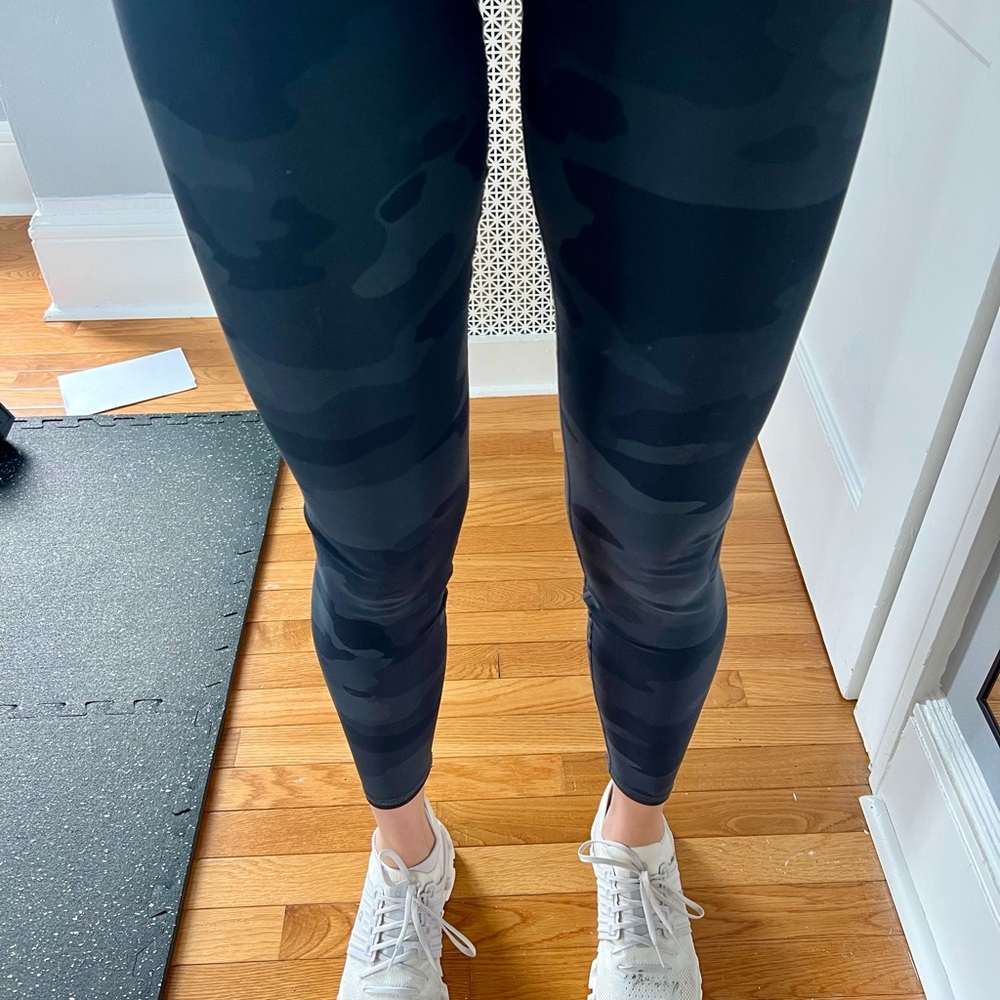 Black Camouflage Leggings